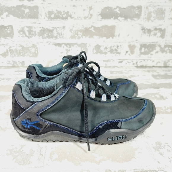 KURU Women's Black Lace-Up Hiking Outdoor  Sneakers Shoes K248 - Picture 6 of 13